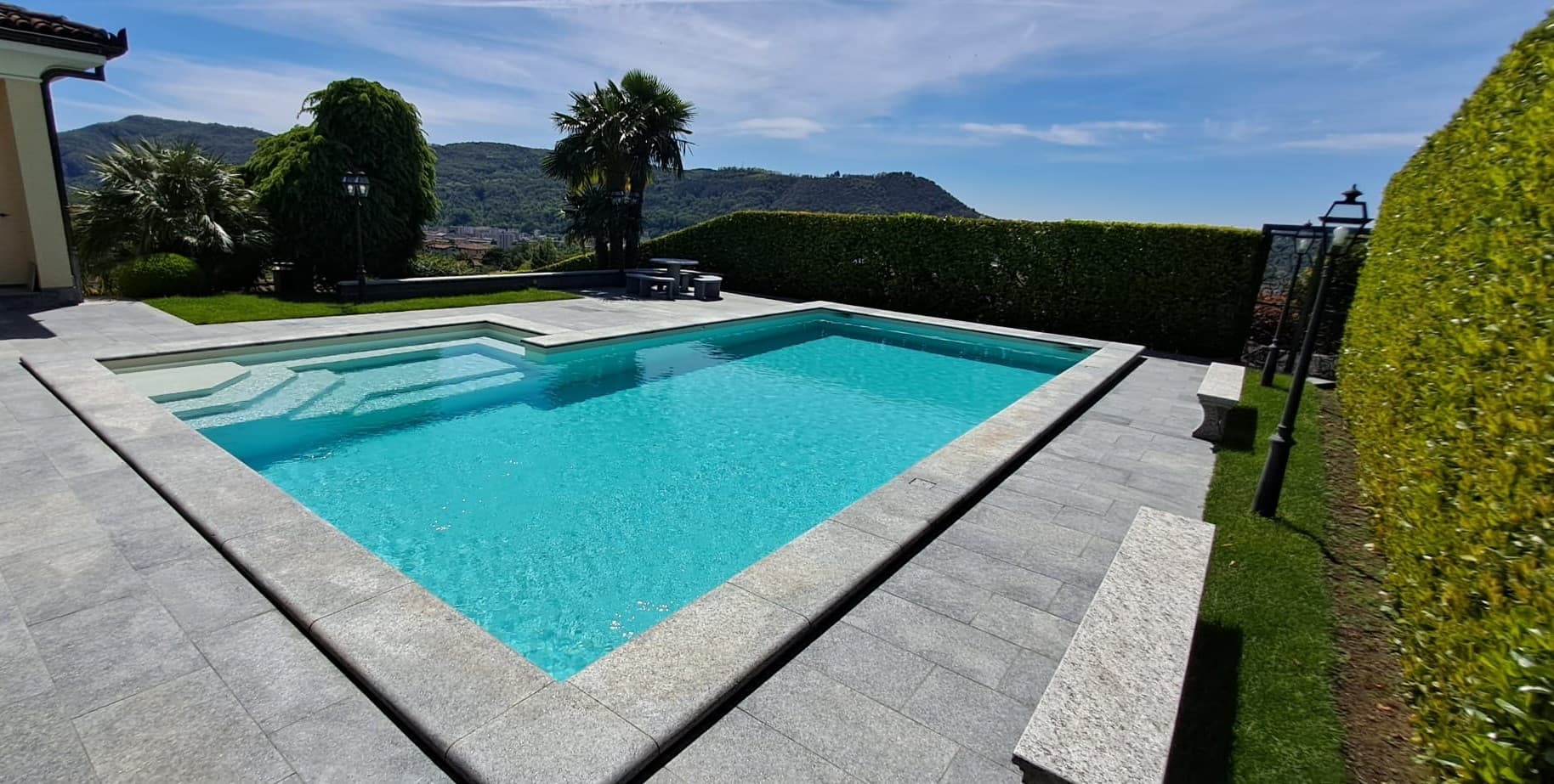 Piscina realizzata da Dossi Marino & Co